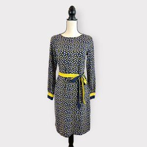 Boden Womens Fawn Jersey Dress Navy Star